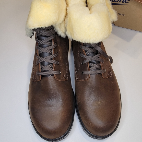 Blundstone 1461 Thermal Lace-Up Shearling-Lined Boots - Waterproof, Insulated - Picture 8 of 16